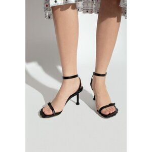 NWB $1k Balenciaga Fetish Heeled Sandals Black Size 41